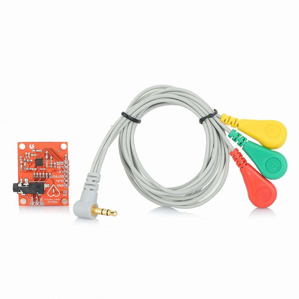 AD8232 Analog Heart Rate Pulse Sensor (ECG) kit – KSH 1,500 at CLOUD SENSORS Mombasa – Top quality sensors. Best electronics in Kenya. Shop now for Arduino, ESP32, sensors and IoT devices.